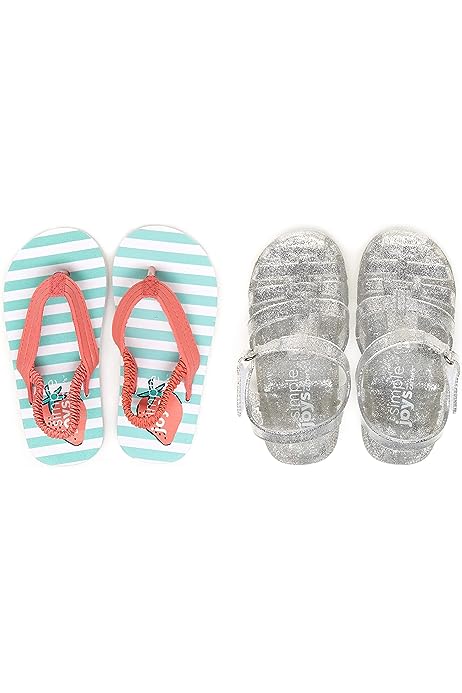 Girls and Toddlers' Kimmie Nora Jelly Sandal Set