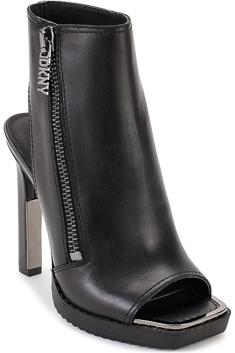 Women's Open Toe Rubber Sole Heeled Sandal Bootie Fashion Boot