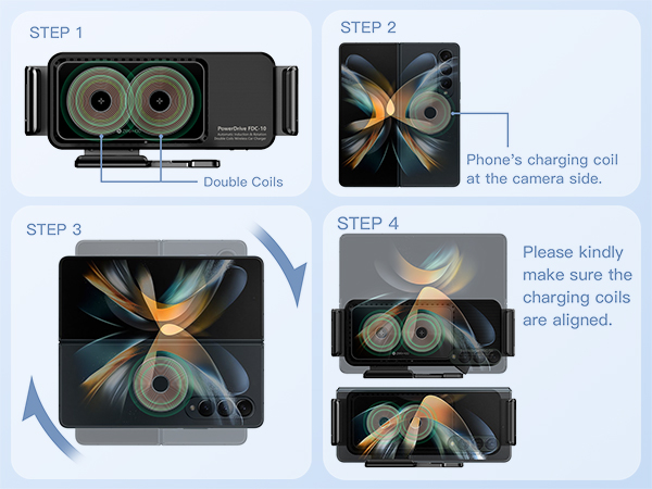 wireless phone charger for car