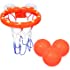 zoordo Bath Toys Bathtub Basketball Hoop Balls Set for Toddlers Kids with Strong Suction Cup Easy to Install,Fun Games Gifts 