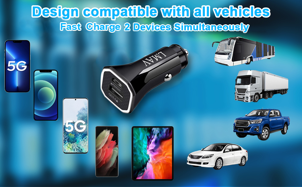 Design Compatible with all vehicles and all smartphone including iPhone & samaung.