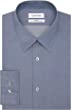 Calvin Klein Men's Dress Shirt Slim Fit Herringbone Stretch