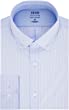 IZOD Men's Dress Shirt Slim Fit Stretch Cool FX Cooling Collar Stripe