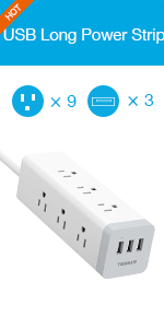 USB Long Surge Protector