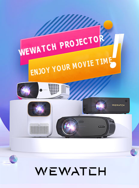 Video projector with wifi and bluetooth