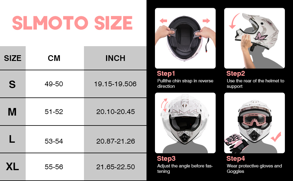 slmoto size