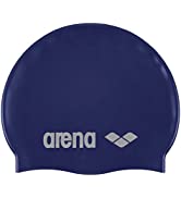 Arena Silicone Unisex Swim Cap for Women and Men, Prints and Solid Colors