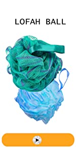 Shower Sponge Loofah Ball