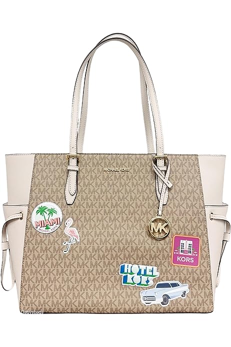 Michael Kors Gilly Large Jet Set Drawstring Top Zip Tote