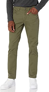 Amazon Essentials Men's Slim-Fit 5-Pocket Stretch Twill Pant