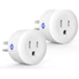 CMARS Smart Plug, ZigBee Switch Mini Smart Outlet Works with ST, Alexa, Echo (4th gen) Echo Plus (2nd) Google Home, Works as a Range Extender, Hub Required （2 Pack）