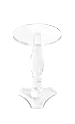 8820801 acrylic end table side table nightstand