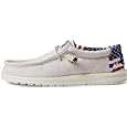 Hey Dude Wally Patriotic Off-White Patriotic 45 (US Men&#39;s 12) Medium