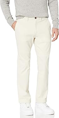 Amazon Essentials Men's Straight-Fit Casual Stretch Khaki Pant