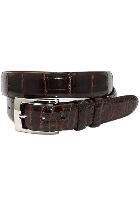 Torino 30mm American Alligator Belt - Brown