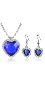 Titanic Heart of the Ocean Jewelry Sets