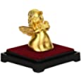 Love Angel Figurine Gold Foil Decorative Ornament Living Room Decoration Angel Statue Resin Statues Home Decor Handicrafts Gift