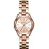 Michael Kors Women's Slim Runway Three-Hand Stainless Steel Quartz Watch