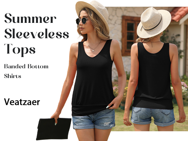 banded waist tops for women