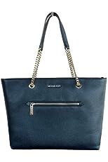 Jet Set Item Medium Front Pocket Chain Tote Bag Purse