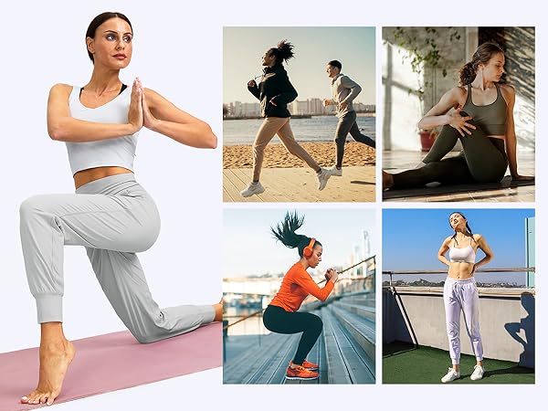 Women''s jogging pants are suitable for many occasions