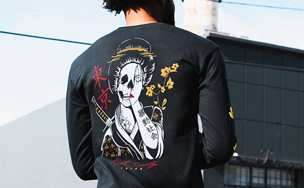 Riot Society Geisha Shame Long Sleeve T-Shirt