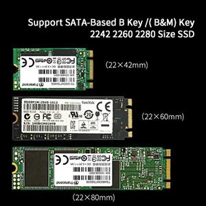 sata ssd enclosure ngff case sata adapter