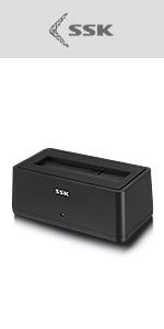 ssk one bay HDD SSD dock 