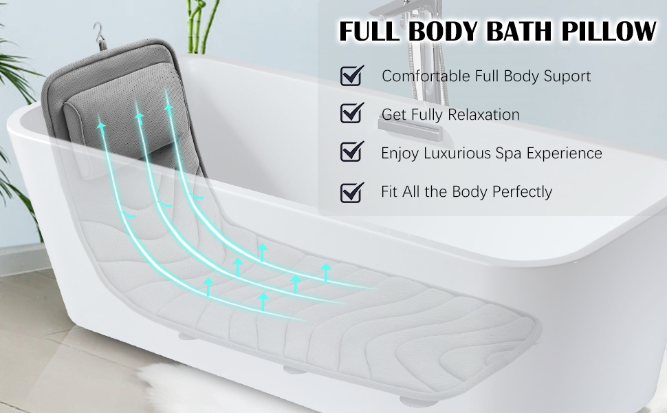 Full Body Bath Pillow