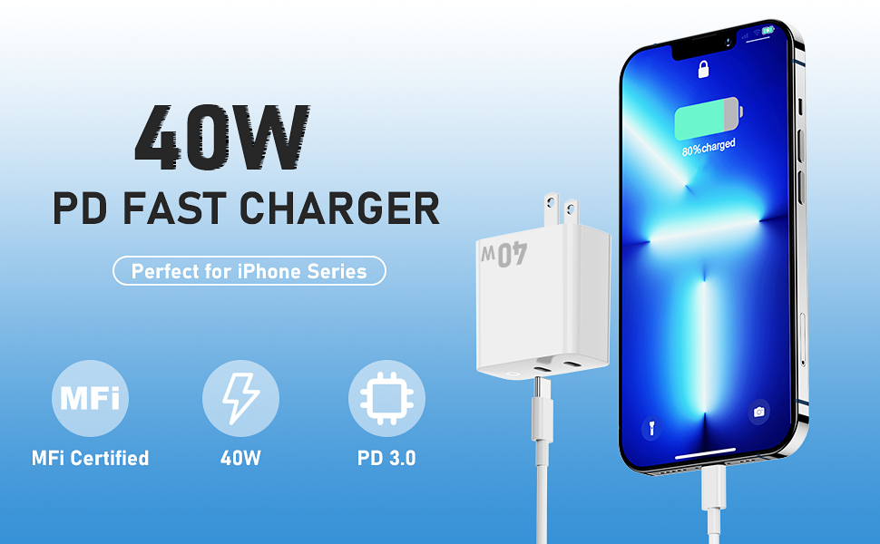 CSXZCOON phone charger has the latest PD fast charging technology