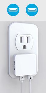 16W Wall Charger White