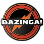 Ata-Boy The Big Bang Theory Bazinga! 1&quot; Full Color Enamel Pin