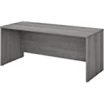 Bush Business Furniture Studio C 72W x 30D Office Desk in Platinum Gray