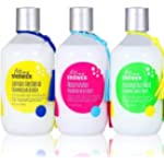 Bubble Bath Set - Foaming Milk Bath with Pure Epsom Salt, Spa Gift with Rose Water, Lemon Verbena and Eucalyptus Mint, Bubble Bath for Women &amp; Men, Birthday Gifts 3 Pack 39 fl oz