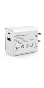 USB C Wall Charger 20W