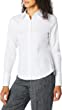 Calvin Klein Women's Long Sleeve Wrinkle Free Button Down Blouse