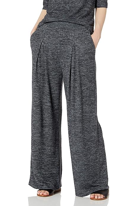 Women's Cozy Knit Oversized Pleated Wide-Leg Pant (Previously Daily Ritual)