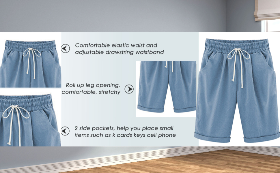 Comfortable and healthy Bermuda Shorts