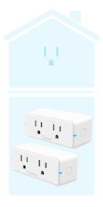 Govee Dual Smart Plug B5082