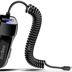 zicbee car charger for iphone