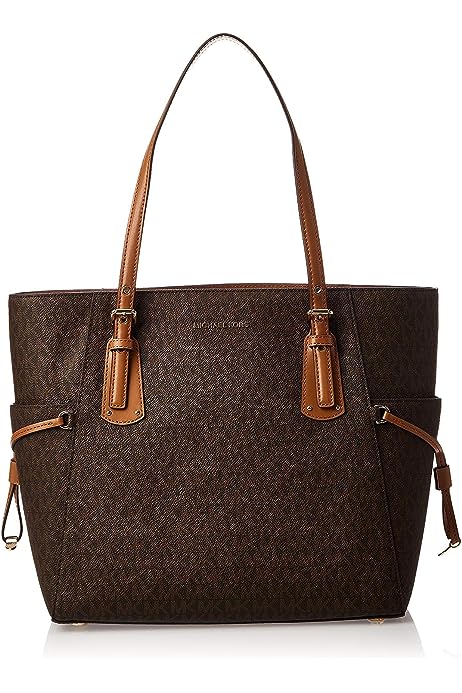 Michael Kors Women's Voyager Ew Signature Tote Tote