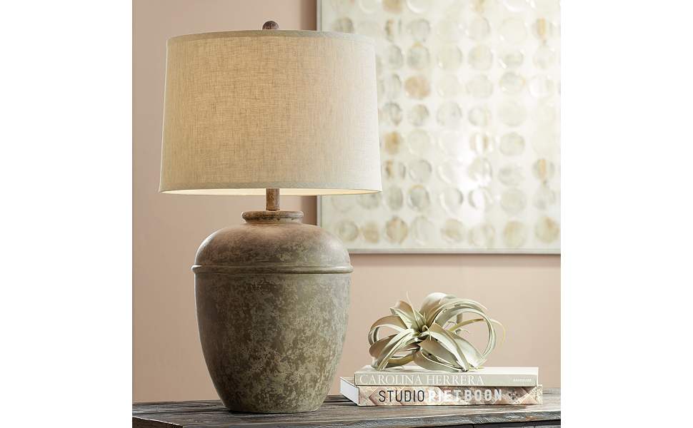 Otero Rustic Jug Table Lamp