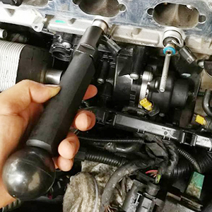 VW Audi fuel injector install