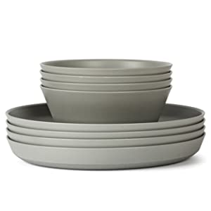 wheat straw dinnerware set