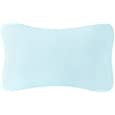 Bath Pillow for Tub, Non Slip, Breathable Soft, Comfortable Head Neck Support, Machine Washable, 2 Suction Cups(Blue)