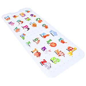 Alphabet bathtub mat kids