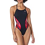 TYR SPORT Women&#39;s Phoenix Splice Diamondfit Swimsuit (Black/Red, Size 30)