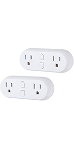 HBN dual smart plug 2PC