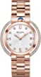 Bulova Women's Quartz Stainless Steel Strap, Rose Gold, 18 Casual Watch (Model: 98R248)