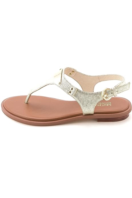 Women's Mk Plate Thong Flat Sandal